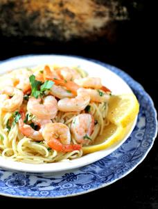 1 serving Baked Shrimp Scampi Pasta