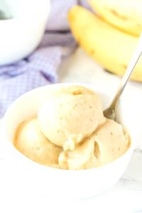 1 Serving Banana Ice Cream With Nonfat Milk