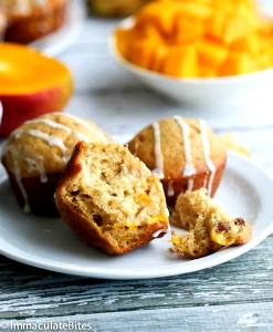 1 Serving Banana Mango-Muffins