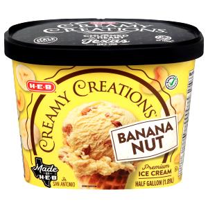 1 Serving Banana Nut Ice Cream - 4 Oz Scoop