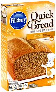 1 Serving Banana Quick Bread Mix