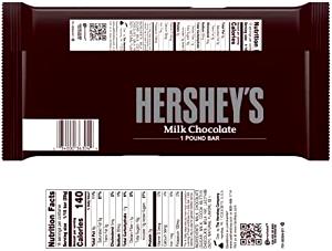 1 Serving Bar, Milk Chocolate