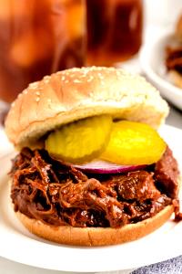 1 Serving Barbecue Beef Sandwich