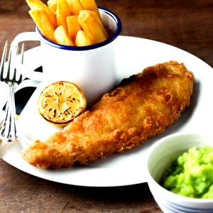 1 Serving Battered Haddock Fillets