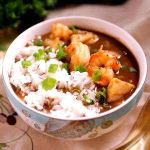 1 Serving Bayou Seafood Gumbo-Bowl