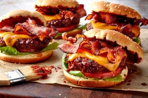1 Serving BBQ Bacon Ranch Premium Topping Steakburger