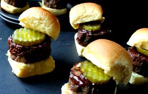 1 Serving BBQ Meatloaf Sliders