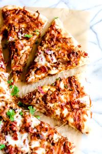1 Serving BBQ Pork Pizza