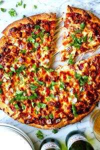 1 Serving BBQ Recipe Chicken Pizza