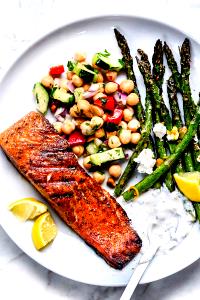 1 serving BBQ Salmon
