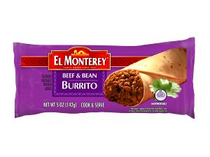 1 Serving Beef & Bean Burritos (5Oz)