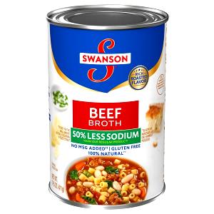 1 Serving Beef Broth - Reduced Sodium