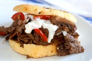 1 serving Beef Cheesesteak (Small)