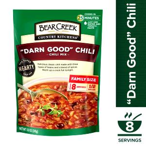 1 Serving Beef Chili Soup, 8 Oz