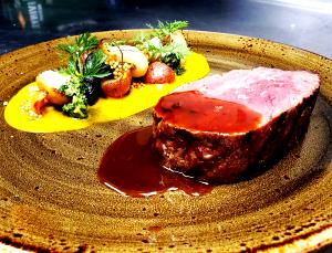 1 Serving Beef Dinner Entree W/Mesquite
