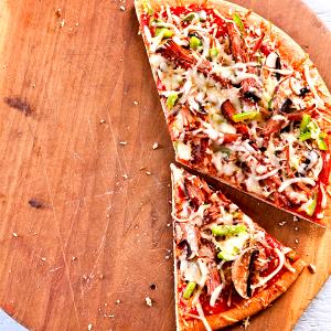 1 Serving Beef N Mushroom Pizza