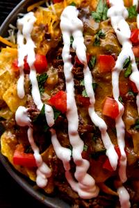 1 serving Beef Nachos (Shredded) (Personal)