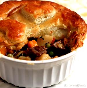 1 Serving Beef Pot Pie