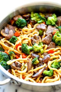 1 Serving Beef Stir Fry With Asian Noodles