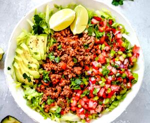 1 serving Beef Taco Meat Salad