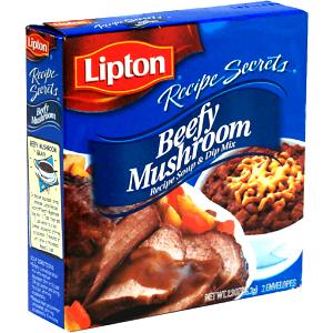 1 Serving Beefy Mushroom Soup, Mix