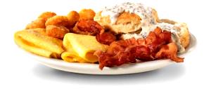 1 Serving Big Country Breakfast Platter - Bacon