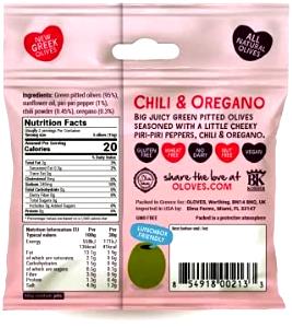 1 Serving Big "O" Pouched Snack Olives