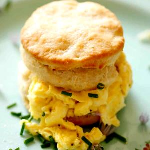 1 Serving Biscuit With Egg