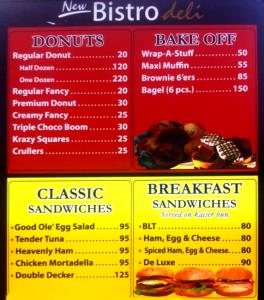 1 Serving Bistro Deli Classic
