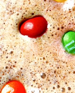 1 Serving Bits N Pieces Milkshake Made With M&M