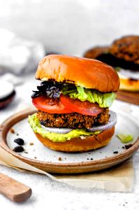 1 Serving Black Bean Vegan Burger