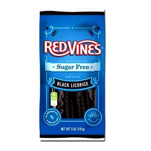 1 Serving Black Licorice Sugar Free Vines 5Oz (Licorice)