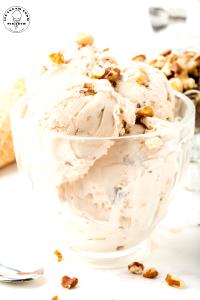 1 Serving Black Walnut Ice Cream