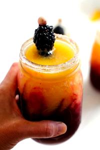 1 serving Blackberry Peach Margarita