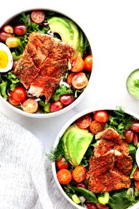 1 Serving Blackened Salmon Salad