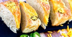 1 Serving BLMP - Bread, Cheddar Jalapeno, 12"