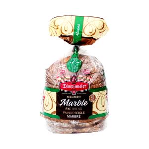 1 Serving BLMP - Bread, Marble Rye 12"