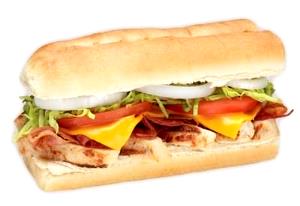 1 Serving BLMP - Chicken Cheddar Bacon Ranch, 12" Regular