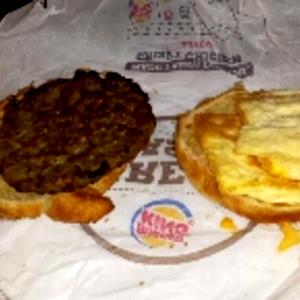 1 Serving BLMP - Croissant, Sausage Egg & Cheese