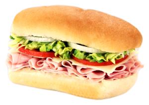 1 Serving BLMP - Kids Meal, 3" Ham & American Cheese