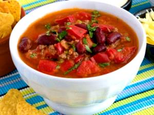 1 Serving BLMP - Soup, Grande Chili W/ Bean & Beef