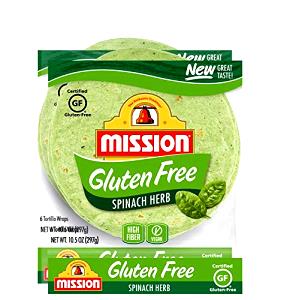 1 Serving BLMP - Wrap, Spinach Herb 12"