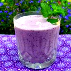 1 Serving Blue Lagoon W/ Splenda Smoothie