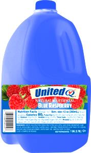 1 Serving Blue Raspberry Juice Drink Concentrate
