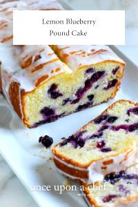 1 serving Blueberry Lemon Butter Cake