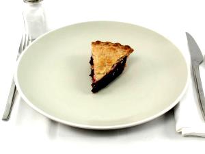 1 serving Blueberry Pie