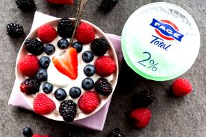 1 Serving Blueberry & Raspberry Fruit Yogurt