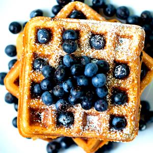 1 Serving Blueberry Waffles