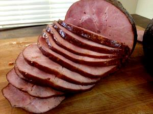 1 Serving Boneless Smoked Ham - Pit Style