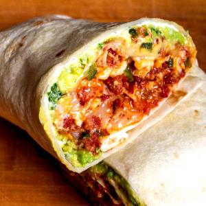 1 Serving Border Scramble Burrito